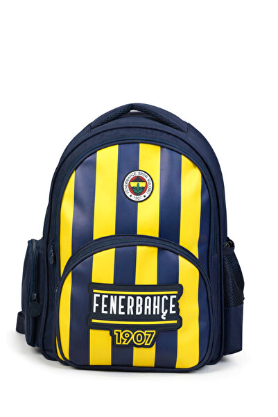 Fenerbahçe Fb Kids Printed Licensed Multi-Compartment Zippered School Backpack