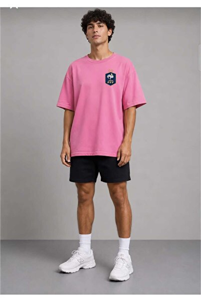 EFFRENATU Basic Oversize T-Shirt and Shorts Set – Relaxed Fit, Casual Sports ...