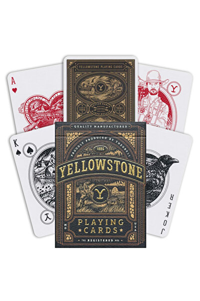 Theory11 Set cărți de joc, Yellowstone, 56 cărți, Multicolor