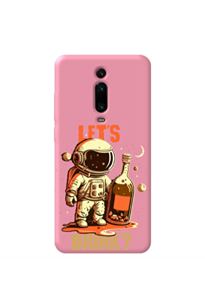 Other Xiaomi Mi 9T Pro Lets drink Pink Colored Silicone TPU Θήκη