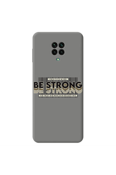 Other Xiaomi Redmi Note 9 Pro Positivemind Grey Colored Silicone TPU Θήκη