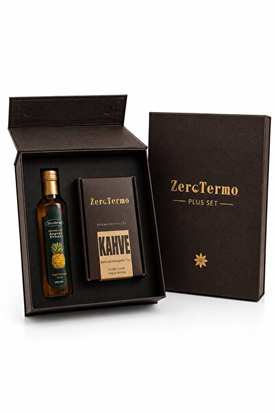 Plus Set Bitkisel Kahve + Ananas Sirkesi Takviye Edici Gıda Seti
