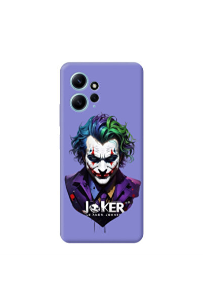 Other Xiaomi Redmi Note 12 4G Le amer Joker Purple Colored Silicone TPU Θήκη