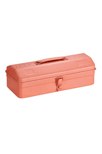 Toyo Steel Y-350 Tool Storage Box Coral Metal Storage Box