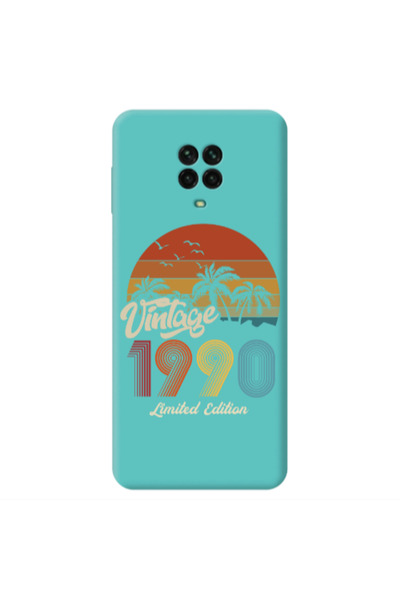 Other Xiaomi Redmi Note 9 Pro Vintage Turquoise Colored Silicone TPU Θήκη