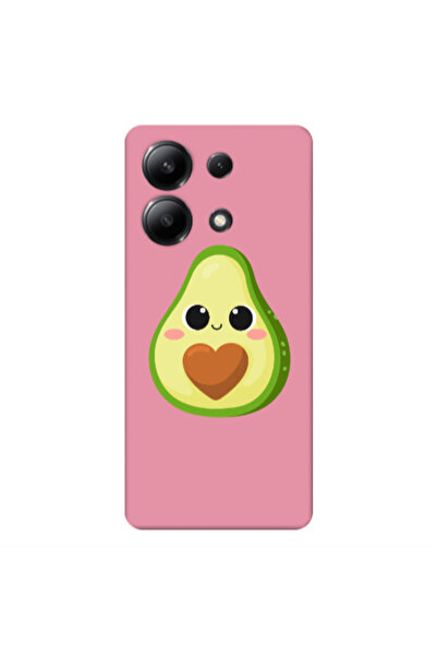 Other Xiaomi Redmi Note 13 4G Baby avocado Pink Colored Silicone TPU Θήκη