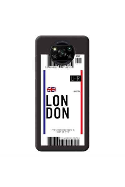 Other Xiaomi Poco X3 /X3 Pro London Arrival Black Colored Silicone TPU Θήκη