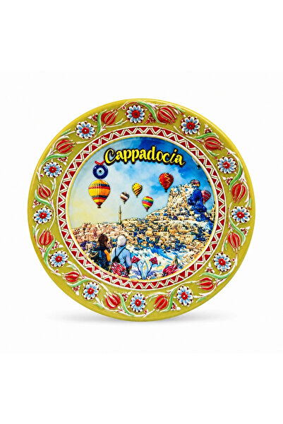 Livenda Cappadocia themed ceramic magnet alk5859