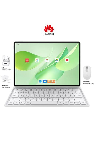 Huawei 12 inç yeşil tablet, 12 GB RAM 256 GB depolama, Premium set, performan...