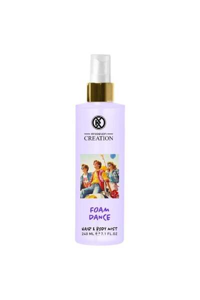 creation بخاخ معطر للشعر والجسم فوم دانس من كريسيون كرياشن - 240 مل