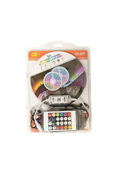 Tradesor Ταινία LED Smart - LED Strip - RGB - 5050 - 5m - 12V - 431422