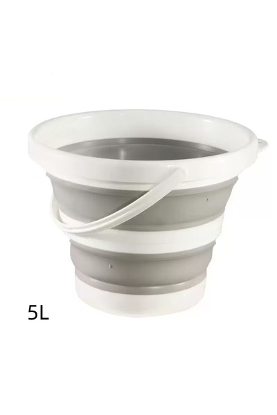 Choice4 huise 5L 1pc 1Pc/Portable Foldable Plastic Bucket with Side Handle fo...