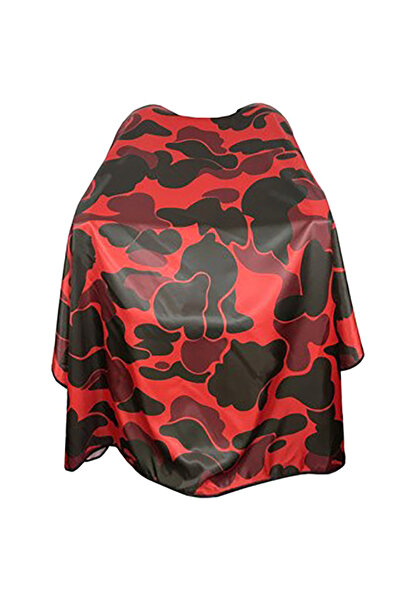 choice2 JETTING Red HOT! Barber Hairdresser Camouflage Aprons Anti Static Hai...