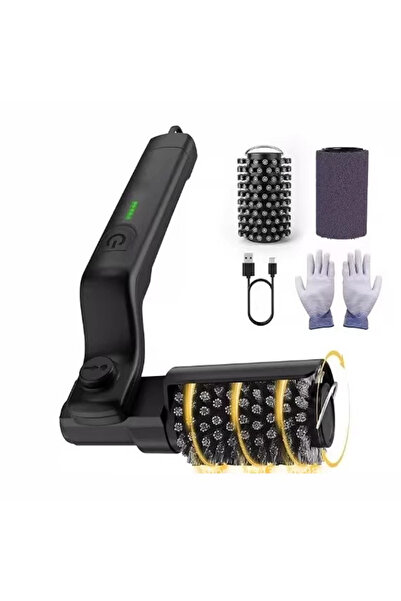 Choice black BBQ Grill Brush 3-Speed Settings Electric Outdoor Camping Grill ...