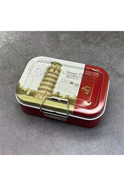 Choice5 XT 1Pc Vintage Double-layer slide buckle small box with compartment b...