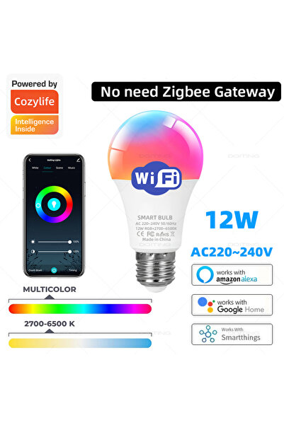 Choice Yes 1 pcs Cozylife WIFI Bulb Zigbee 3.0 Smart Home Led Lamp Led Light ...