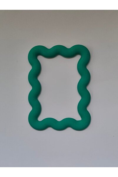 Choice3 green A wavy mini magnetic photo frame, colorful fridge magnet, suita...