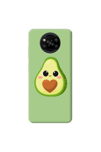 Other Xiaomi Poco X3 /X3 Pro Baby avocado Light Green Colored Silicone TPU Θήκη
