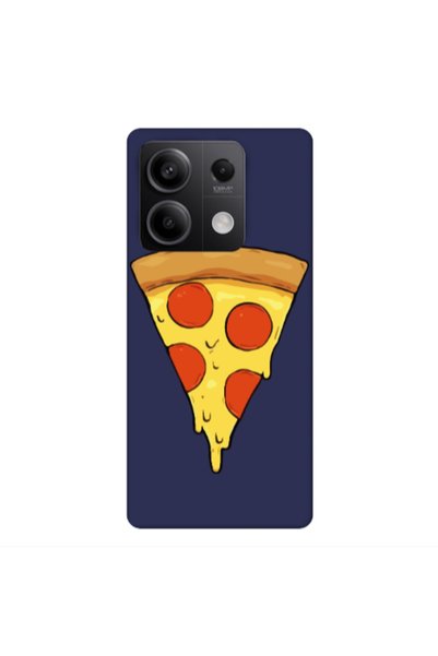 Other Xiaomi Redmi Note 13Pro 5G Pizza Slice Dark blue Colored Silicone TPU Θήκη