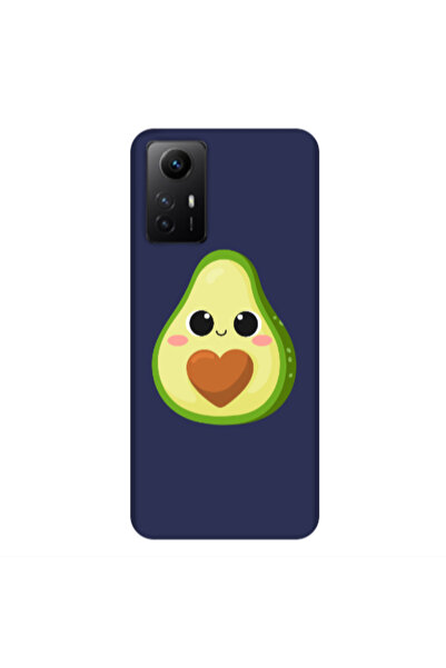 Other Xiaomi Redmi Note 12s Baby avocado Dark blue Colored Silicone TPU Θήκη