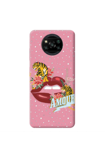 Other Xiaomi Poco X3 /X3 Pro Amour Pink Colored Silicone TPU Θήκη