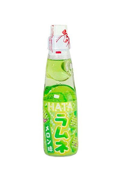 Hata Kosen Ramune Soda Melon Flavour, 200ml