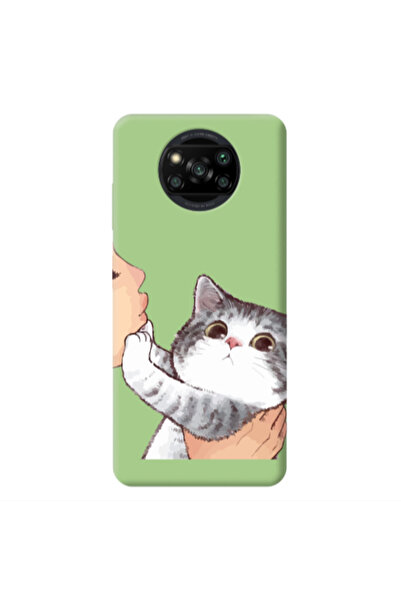 Other Xiaomi Poco X3 /X3 Pro No Kiss Light Green Colored Silicone TPU Θήκη