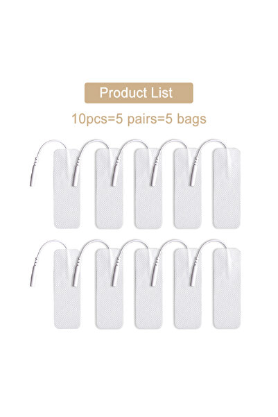 Choice 3x9cm 10p 100/50/20/30/10pcs Physiotherapy Tens Electrical Muscle Stim...