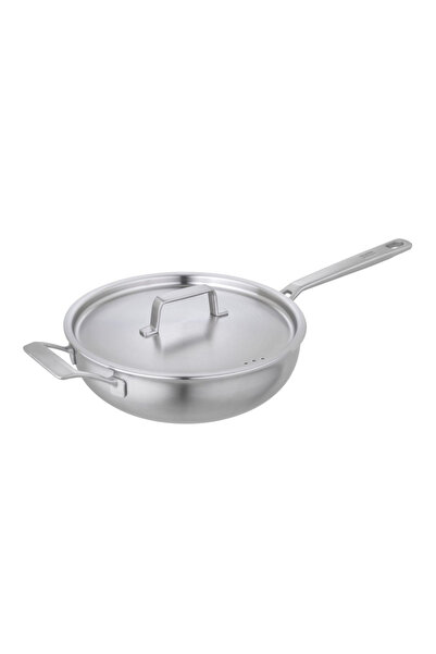 Kuhn Rikon Tigaie din oțel inoxidabil cu capac, Ø 24 cm, Kuhn Rikon, Culinary...