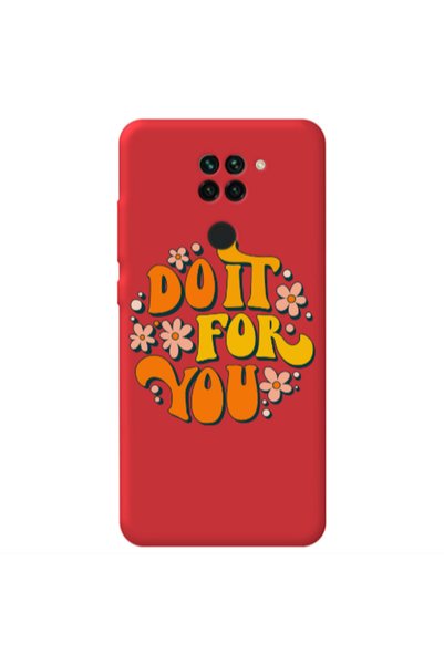 Other Xiaomi Redmi Note 9 Do it For You Red Colored Silicone TPU Θήκη