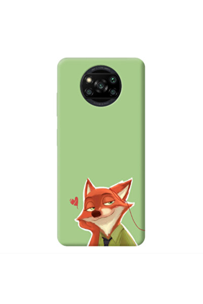 Other Xiaomi Poco X3 /X3 Pro Valentines 15 Light Green Colored Silicone TPU Θήκη