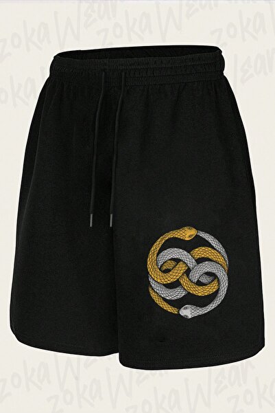 ZOKAWEAR Unisex Auryn Design Printed Shorts