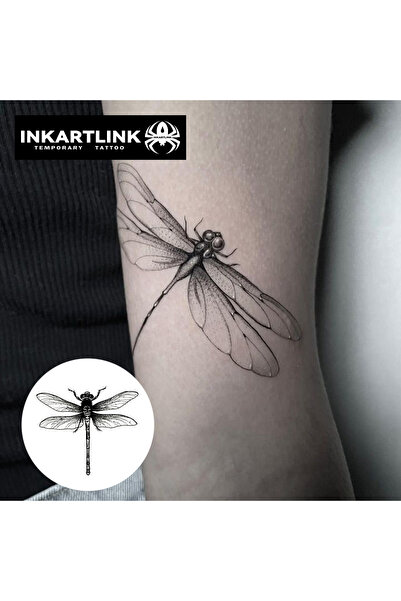 Choice 011-0808S Dragonfly Temporary Tattoo,Lasts To 15 Days New Technology M...