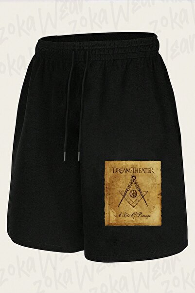ZOKAWEAR Unisex šorts sa printom Dream Theater dizajna