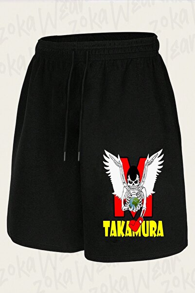 ZOKAWEAR شورت مطبوع بتصميم Hajime No Ippo Takamura للجنسين