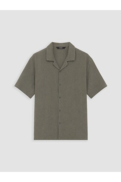 LC Waikiki Xside Khaki Relax Fit Men's Shirt