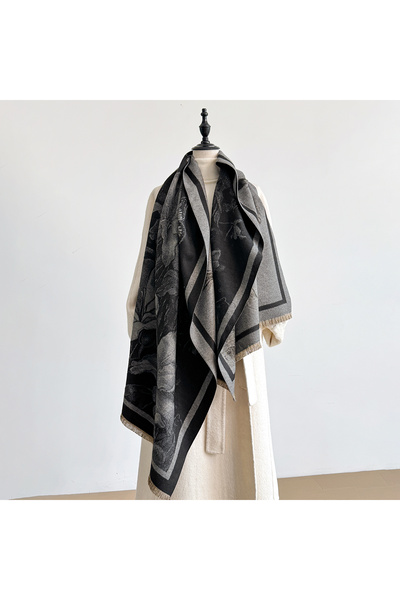 Choice Dark Grey New Luxury Winter Scarf Women Cashmere Warm Pashmina Brand F...