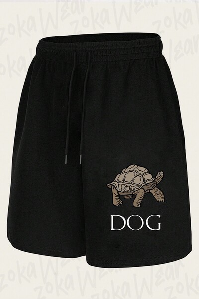 ZOKAWEAR Unisex Elden Ring Dog Design Printed Shorts