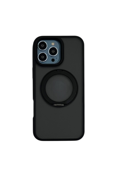 Apple iPhone 16 Pro Uyumlu NT-N081 Arka Koruma Kılıf (Siyah)