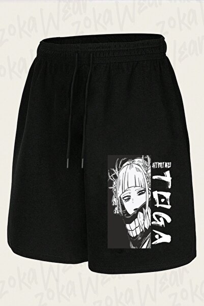 ZOKAWEAR Unisex My Hero Academia Himiko Toga V2 Design Printed Shorts
