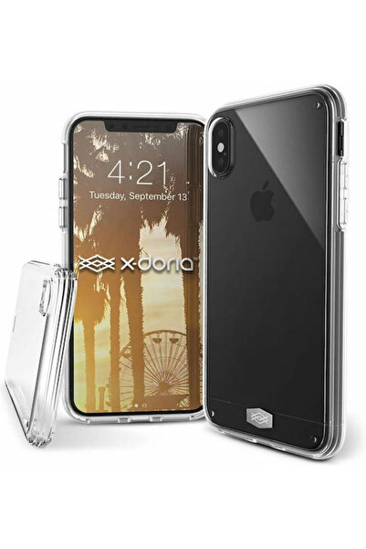 X-Doria Husă spate din silicon transparentă ClearVue (iPhone XS Max)
