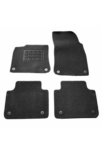 Best Auto Vest Covorase mocheta Vw Touareg 2018-prezent, Negre, set de 4 Buc.