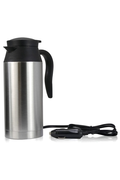 Bukela Car Kettle Boiler Heating Travel Cup Stainless Steel Mug Car Coffee Cu...