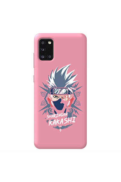Other Samsung A31 Anime Mangoo Pink Colored Silicone TPU Θήκη