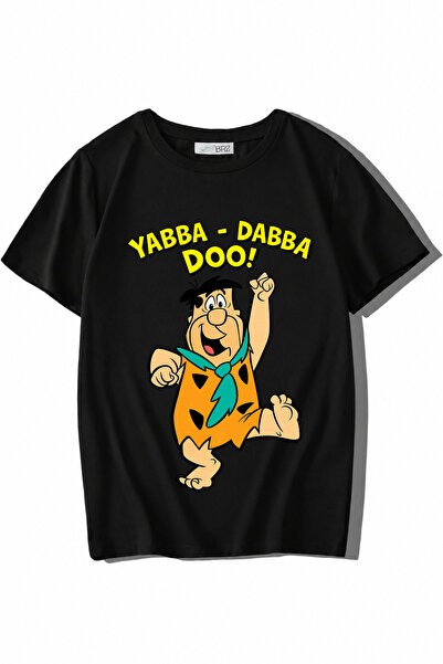 BRZ KIDS تي شيرت للأطفال من الجنسين من Stone Age Fred Flintstone Yabba Dabba ...