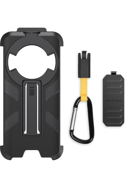ULEFONE Husă de protecție multifuncțională din plastic negru (Ulefone Armor 1...
