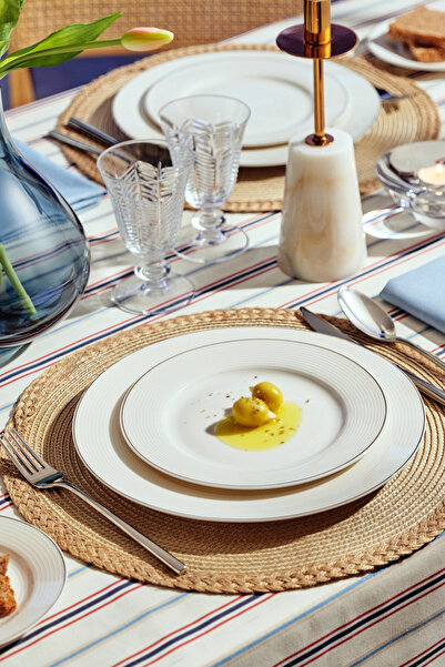 Paşabahçe Bianca Porselen Yemek Tabağı