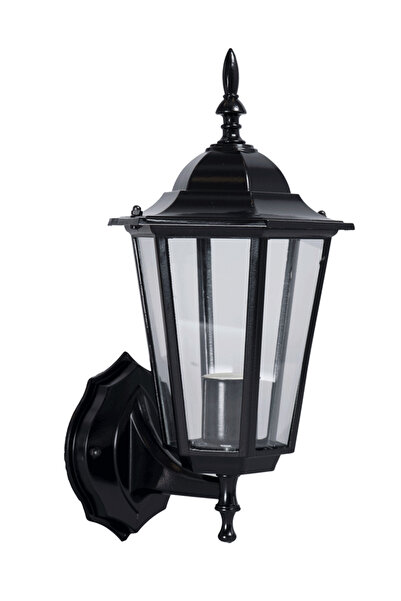 erstecup Lampa Gradina Corona Negru 1xE27 60W IP44, erstecup, APLICA DULIE EX...