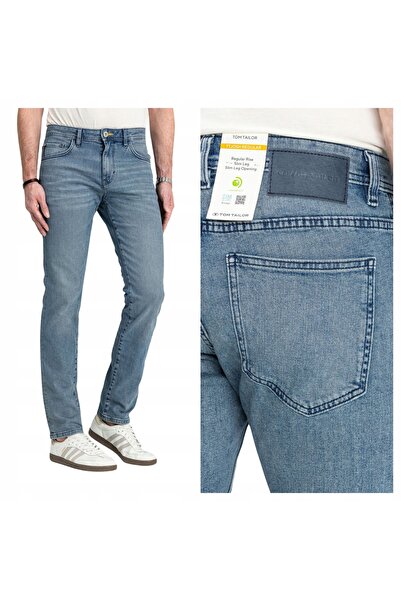 Tom Tailor Blugi Barbati, Tom Tailor, TTJosh, W36-L32 US, Albastru, Regular F...