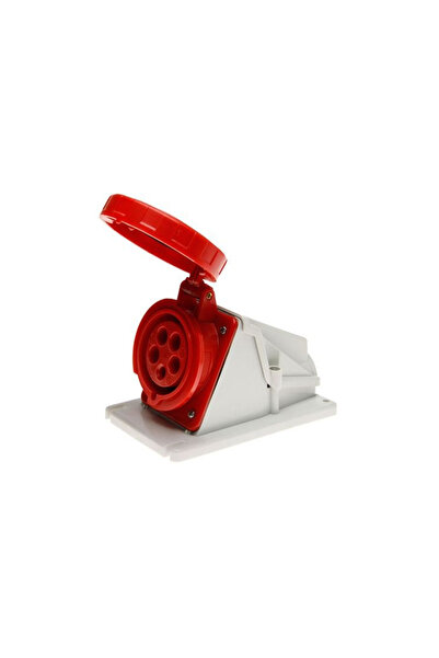 Gewiss Фиксиран контакт 90 3P+N+E 16A IP67 400V, GW62505, Gewiss, ТРИФАЗОВИ К...